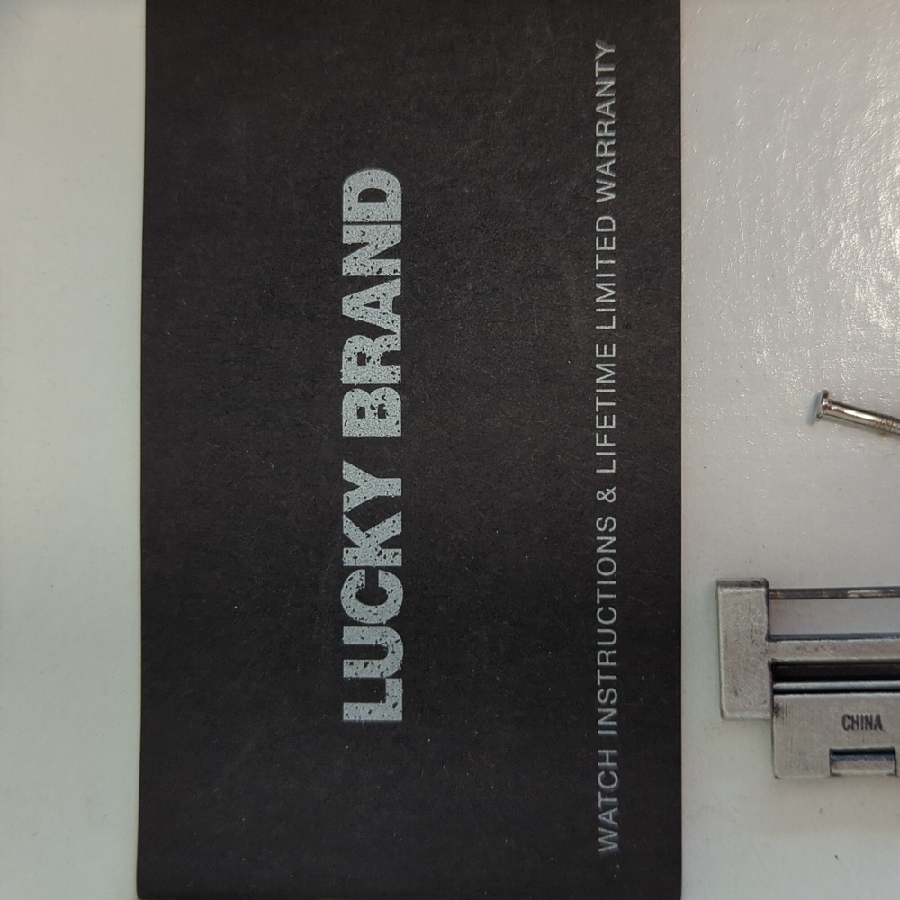 Vintage Lucky Brand Watch Rare - Picture 7 of 16
